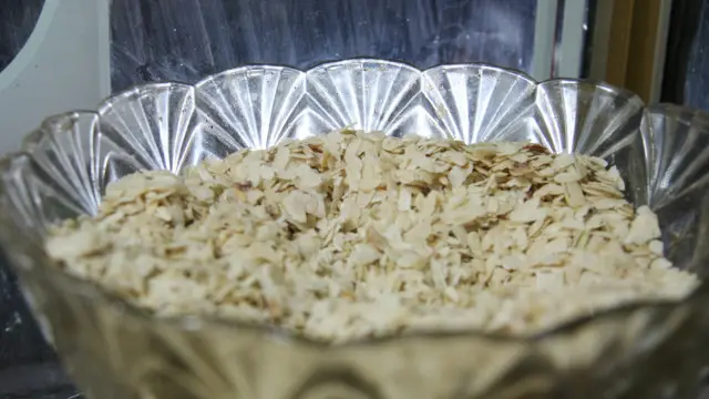 Ampiang menjadi pelengkap utama memakan dadiah.