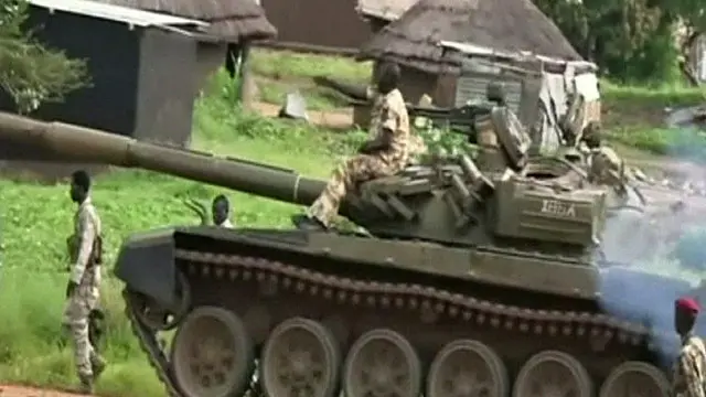 شاركت الدبابات في الاشتباكات الأخيرة بشكل مكثف