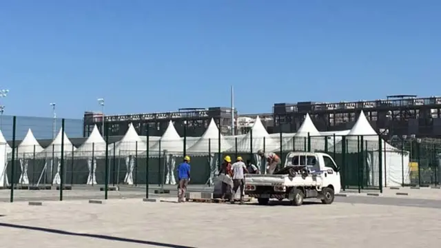 在建中的里约奥运场馆（莫成雄里约拍摄）