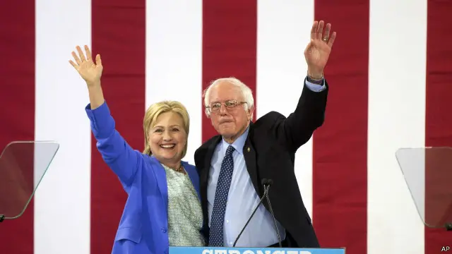 ښتنې ښيي د دیموکراتانو کاندیده هیلري کلنټن تر خپل سیال مخکې ده