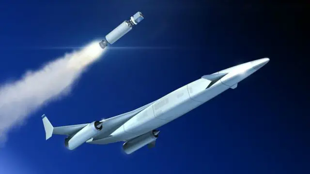 تصميم فني: قد تجرى في نهاية المطاف تجارب وضع محركات سيبر أصغر حجما في مركبات أصغر تنطلق من مطار غلاسغو برستويك الأسكتلندي.