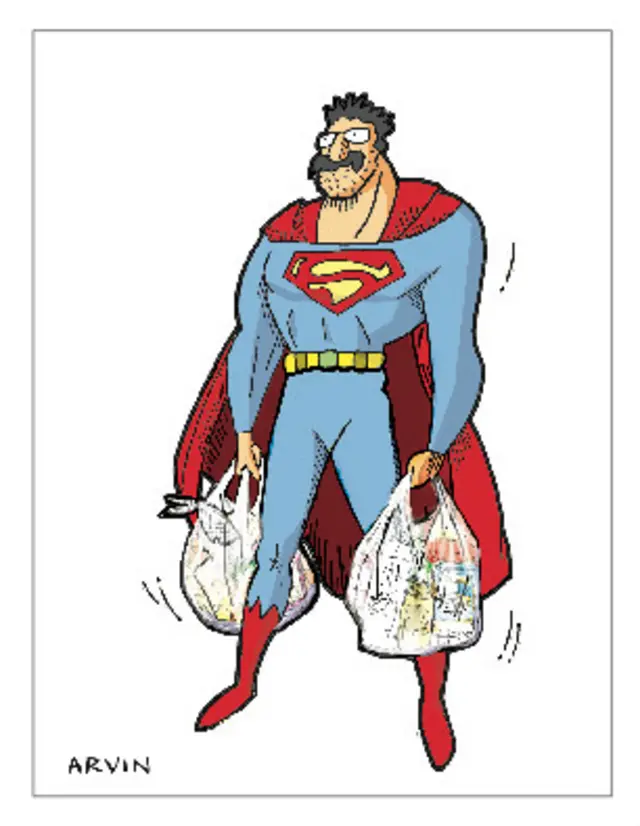 سوپرمن ایرانی - کارتون آروین، اعتماد