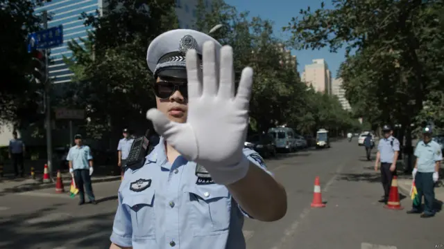 中國警方（資料照片）