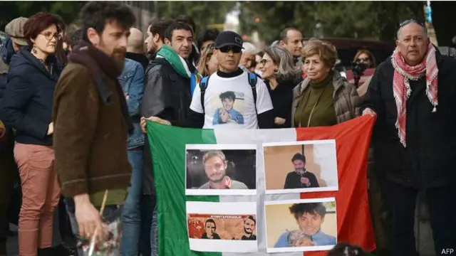 تقول أمنيستي إن تقريرها يخلص إلى وجود "تطابق واضح" بين إصابات الطالب الإيطالي جوليو ريجيني وإصابات مصريين ماتوا داخل أماكن الاحتجاز 