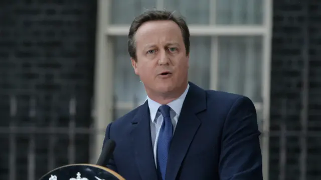 英国前任首相卡梅伦