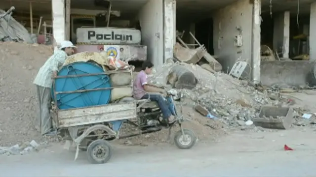 Sejak 2012, warga sipil di Darayya kekurangan pasokan makanan, air, dan obat-obatan.