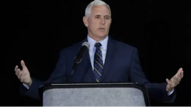 特朗普的竞选伙伴彭斯