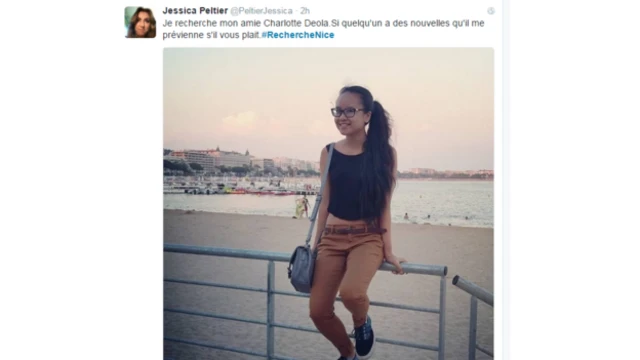 اس شخص نے اپنی دوست کارلوٹی کے خیریت کے بارے میں معلومات فراہم کرنے کی درخواست کی 