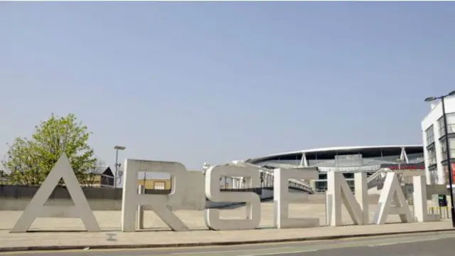 ’آرسنل‘ شمالی لندن کا مشہور فٹبال کلب ہے