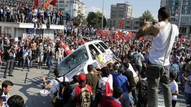 اردوگان کے دور اقتدار میں فوج کے خلاف کارروائی کی گئی