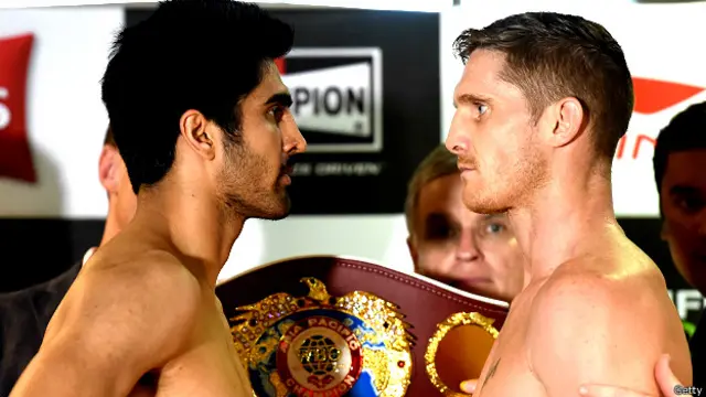 विजेंदर सिंह और केरी होप