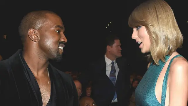 kanye west, taylor swift