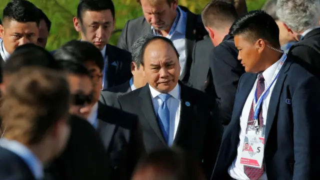 Ông Nguyễn Xuân Phúc trong thời gian tham dự Hội nghị Cấp cao Á-Âu ở Ulan Bator, 7/2016