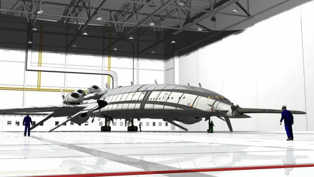 من المفترض أن تطير هذه الطائرة العملاقة بسرعة تعادل ثلاثة أمثال سرعة الصوت وعلى متنها ما يصل إلى 250 راكباً