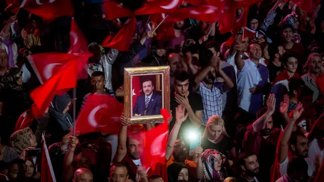 Những người ủng hộ Tổng thống Erdogan