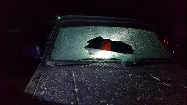 اغوا کار نیلے رنگ کی گاڑی میں سوار تھے