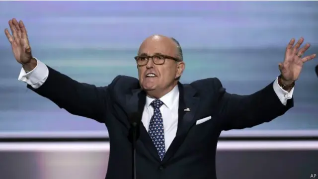 朱利亞尼在今年大選中鼎力支持特朗普。