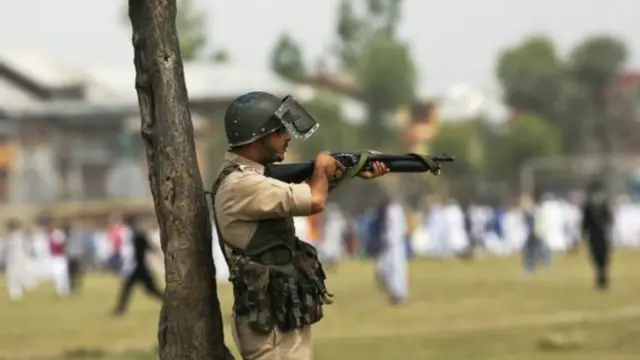پولیس کی جانب سے مظاہرین کو منتشر کرنے کے لیے پہلی مرتبہ اس قسم کی گن کا بطور غیر مہلک ہتھیار استعمال سنہ 2010 میں کیا گیا تھا