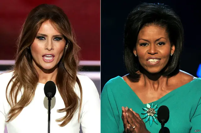 मेलॉनिया और मिशेल