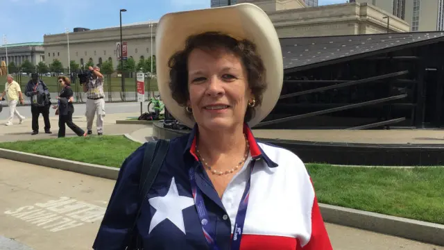 Bà Suzanne Taylor ủng hộ ông Donald Trump