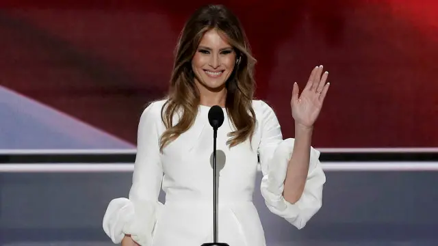 اشتهرت ميلينا ترامب زوجة المرشح الجمهوري للرئاسة الأمريكية بجمالها وليس بحنكتها