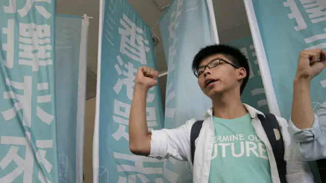 香港学生领袖黄之锋