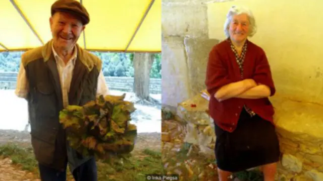 胡安和辛福羅薩是拉埃斯特雷亞唯一的居民。(圖片來源:Inka Piegsa)