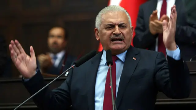 رئيس الحكومة التركية بن علي يلدرم