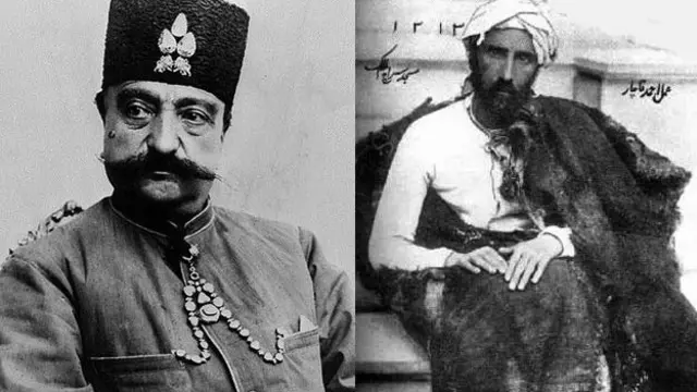 میرزا رضا کرمانی و ناصرالدین شاه قاجار