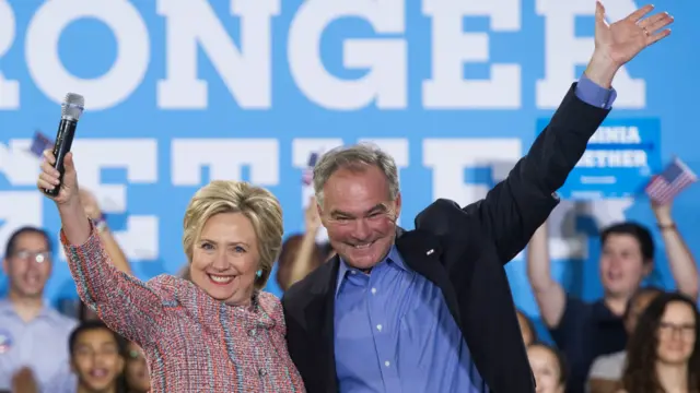 資料圖片:希拉里與凱恩