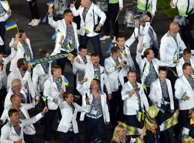 Українська делегація на Олімпіаді в Лондоні, 2012 рік