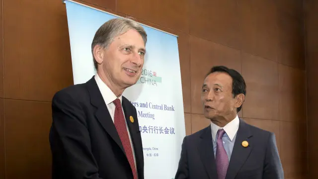 Tân Bộ trưởng Tài chính Philip Hammond của Anh tham dự G20