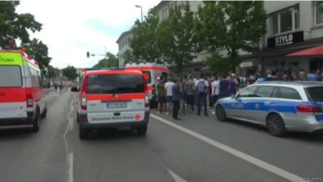 وقع الحادث في بلدة رويتلينغن جنوبي ألمانيا.