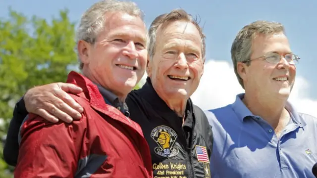 خاندان بوش در عدم حمایت از دونالد ترامپ متحد عمل کرده