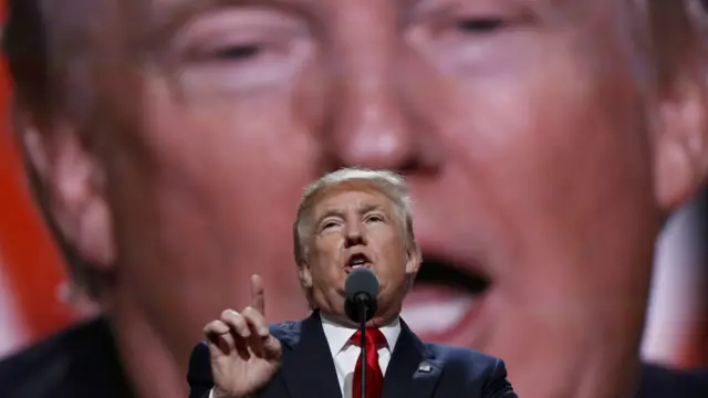 特朗普在克利夫兰共和党大会上演说（21/7/2016）