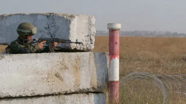 Учения на полигоне "Широкий лан", 2015 год