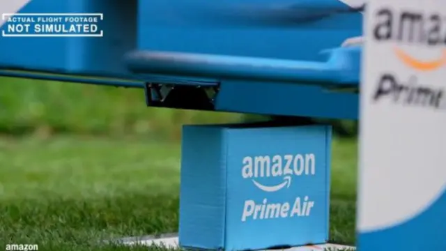 يمكن للطائرات بدون طيار تسليم 90 في المئة من منتجات أمازون 