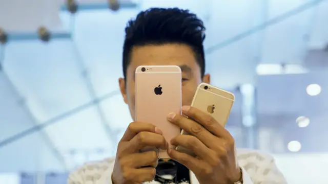 资料图片:iPhone 6S于iPhone 6S Plus