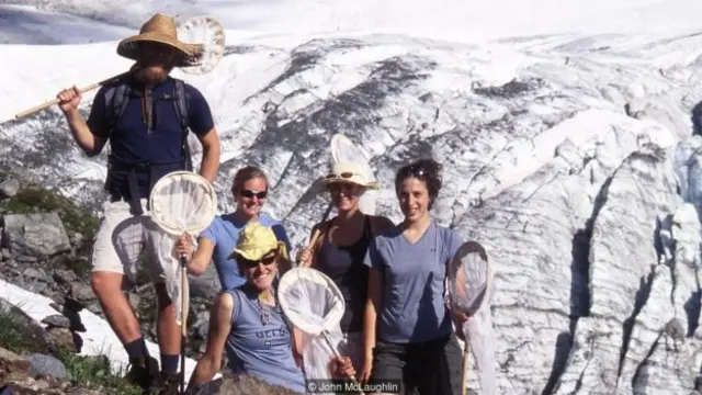 一支蝴蝶考察队深入国家公园偏僻地带（图片来源：约翰·麦克劳林）