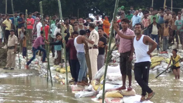 खाँडो नदीमा तनाव