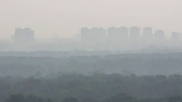 Київ вже не перший рік потерпає від смогу 