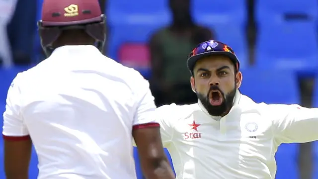 وراٹ کوہلی کی ٹیم ویسٹ انڈیز کے خلاف پہلے ہی دو ٹیسٹ میچ جیت چکی ہے