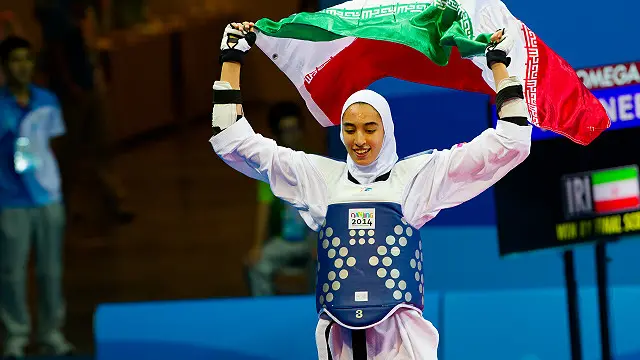 کیمیا علیزاده از پرامیدترین ورزشکاران ایران در ریو در وزن راحله آسمانی رقابت می‌کند؛ زمانی که راحله تکواندو را آغاز کرد، کیمیا دو ساله بود