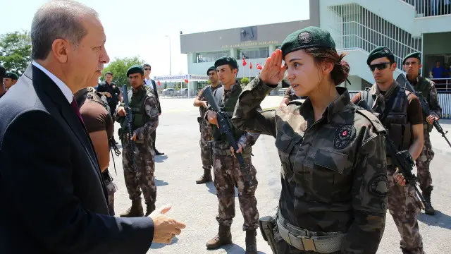 صدر اردوغان کا کہنا تھا کہ فوج کی تعداد میں کمی کی جاسکتی ہے لیکن ان کے اسلحے میں اضافہ کیا جائے گا