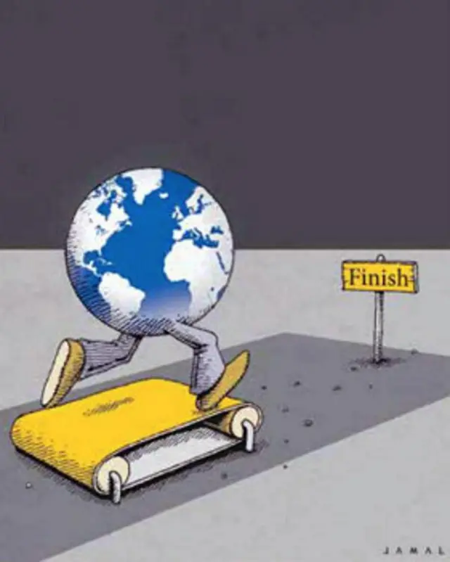 دور باطل/ کارتون جمال رحمتی، ایران