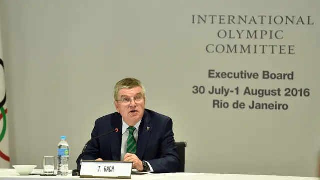 Chủ tịch IOC Thomas Bach