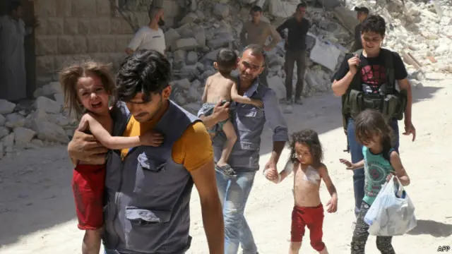 حلب میں 20 لاکھ افراد زندگی کی بنیادی سہولیات سے محروم ہیں