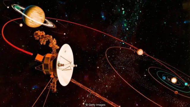 旅行者1号飞船(Voyager 1)在过去的40年中一直在太空中飘移旅行。(图片来源: Getty Images)