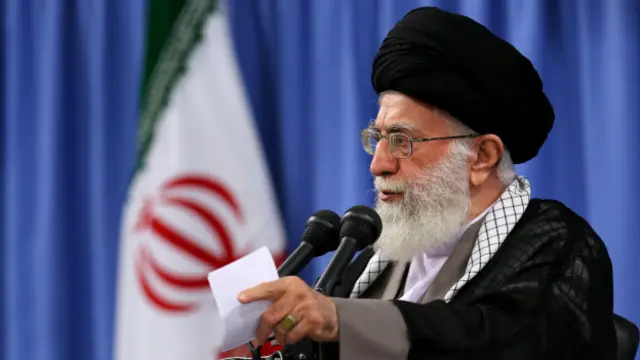 آیت‌الله خامنه‌ای می‌گوید روی موضوع "فتنه" حساس است