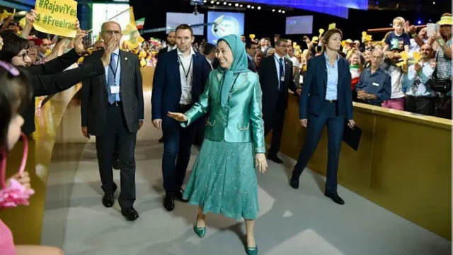 مریم رجوی در گردهمایی "مقاومت ایران" در پاریس